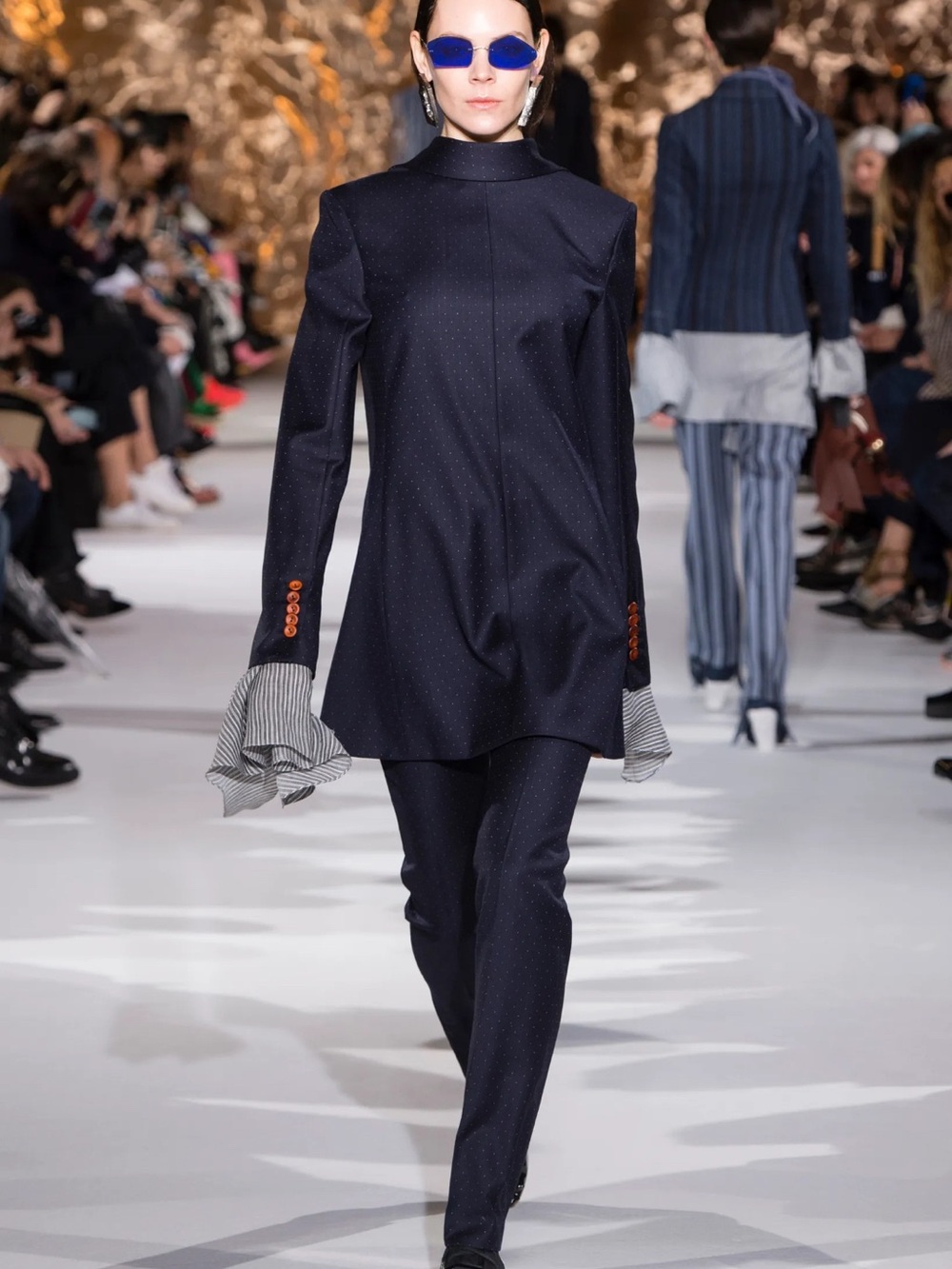 Acne Studios Jade Dot Suit AW17 Runway Blazer Backwards $1195 NWT Jacquemus